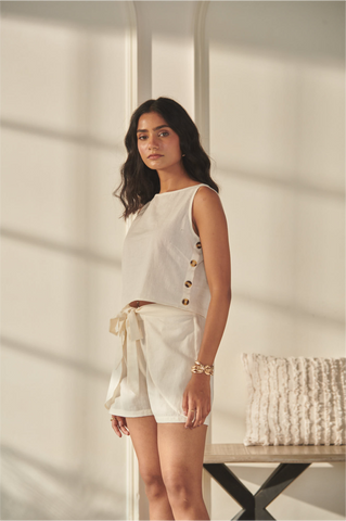 Inayat Lounge Set - Off White