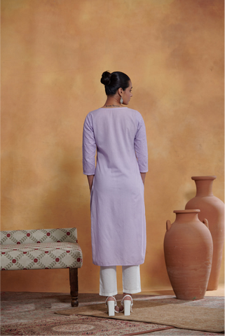 Tarini Kurta - Lavender