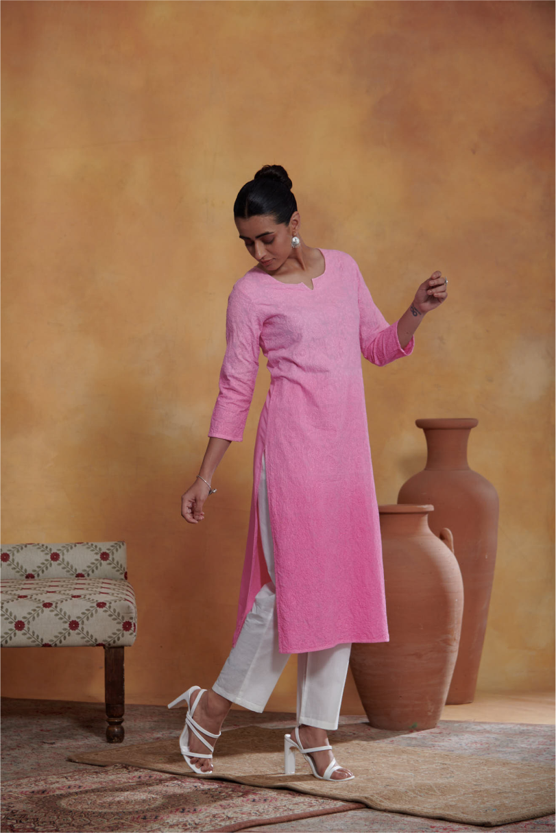 Tarini Kurta - Pink