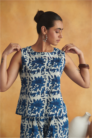Inayat Lounge Set - Indigo