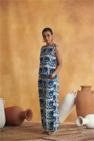 Inayat Lounge Set - Indigo