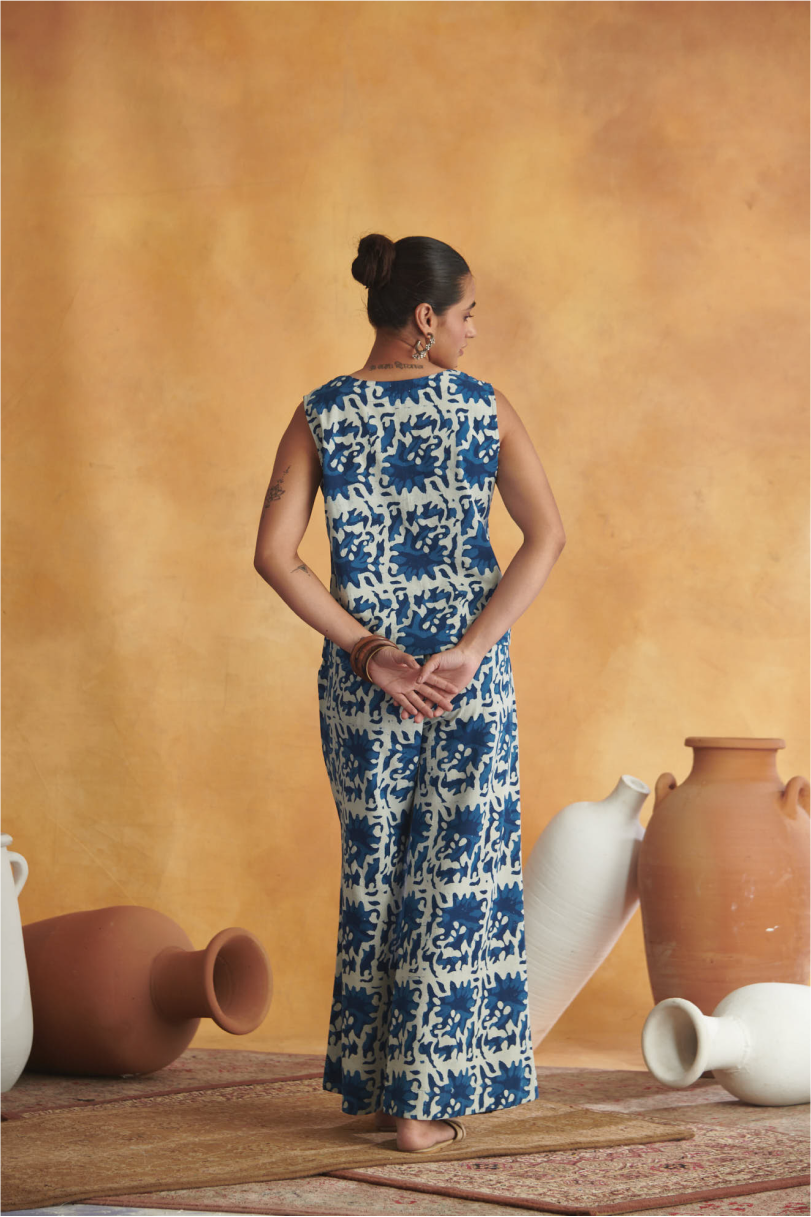 Inayat Lounge Set - Indigo