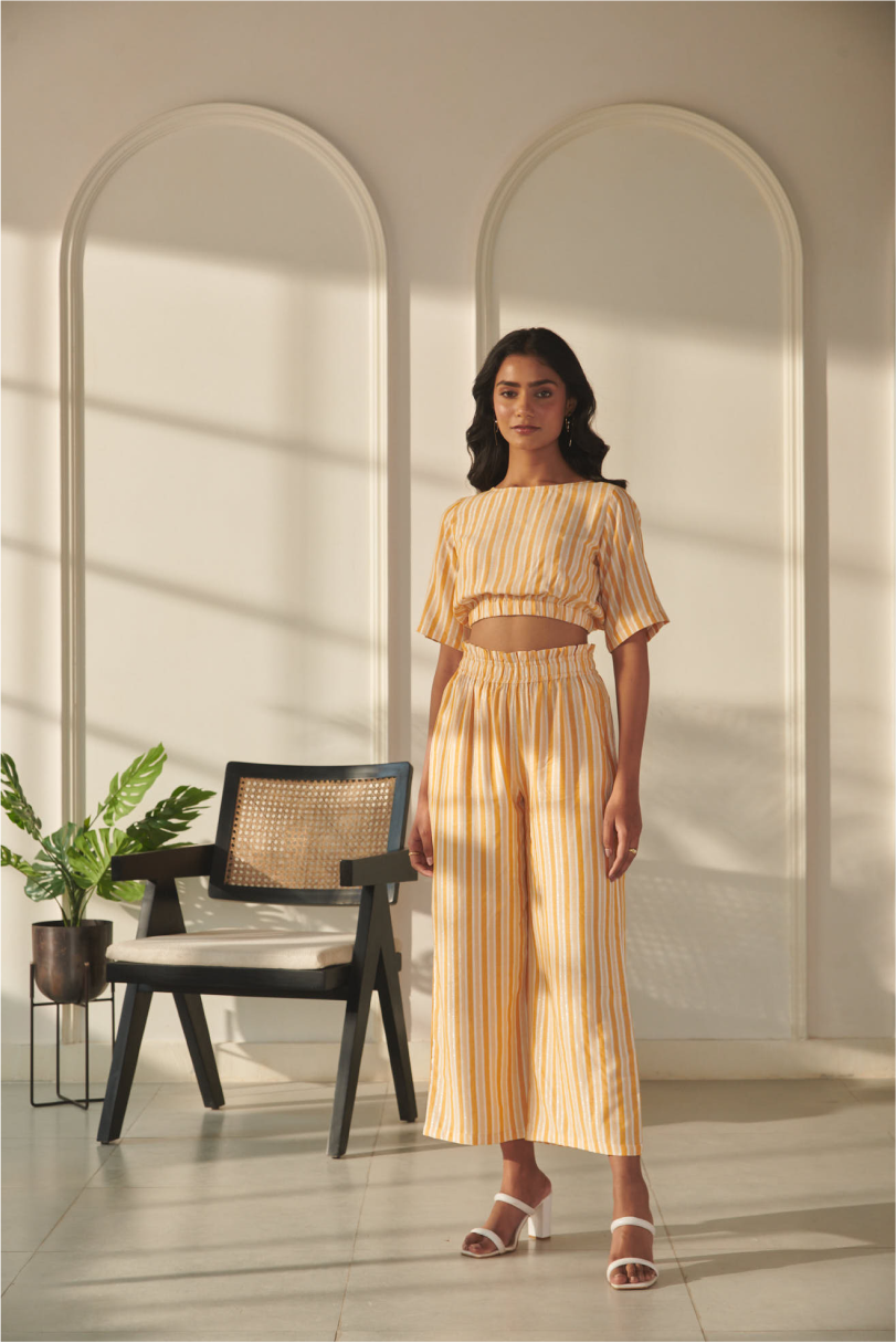 Tara Lounge Set - Yellow