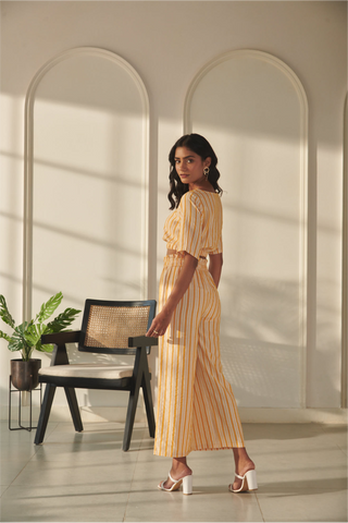 Tara Lounge Set - Yellow