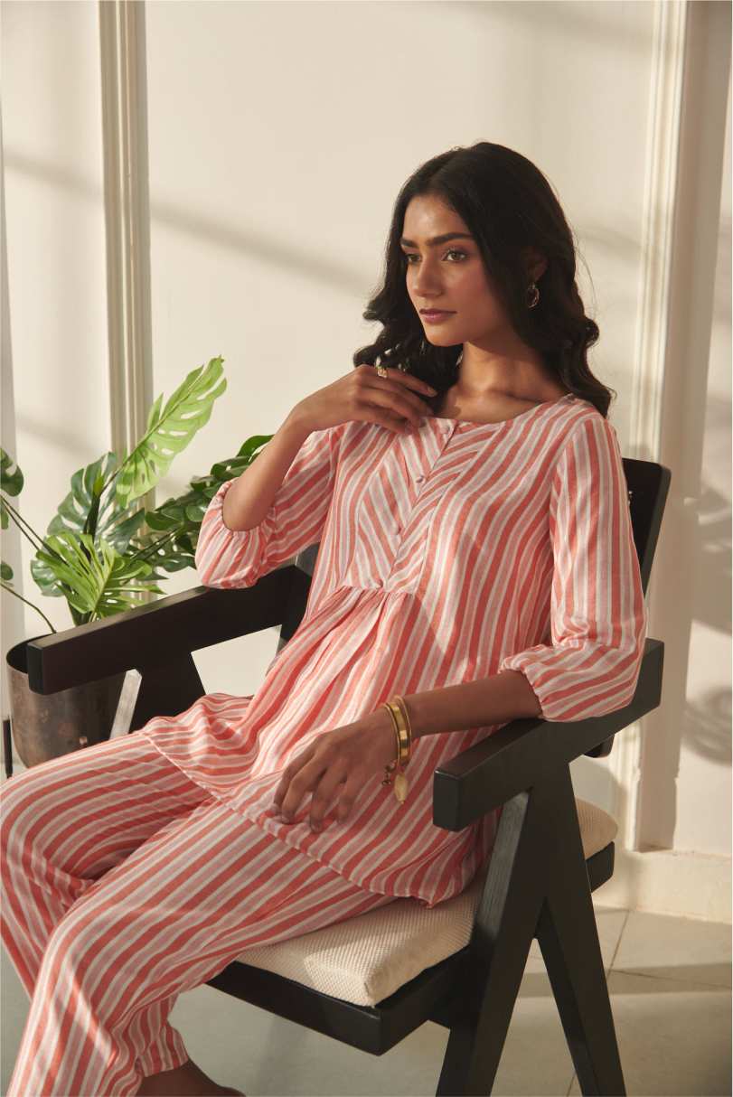 Tara Lounge Set - Rust
