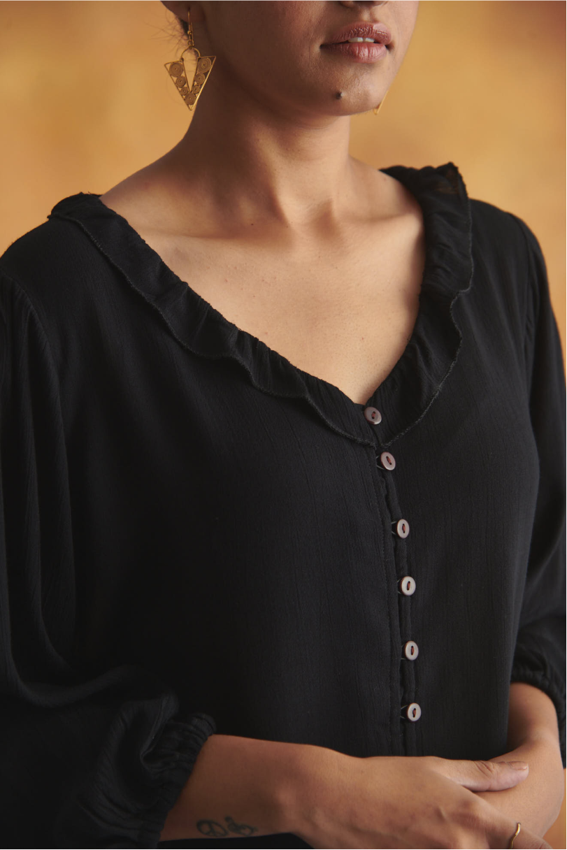 Eshana Top - Black