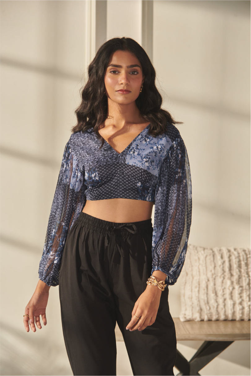 Vanya Top - Blue