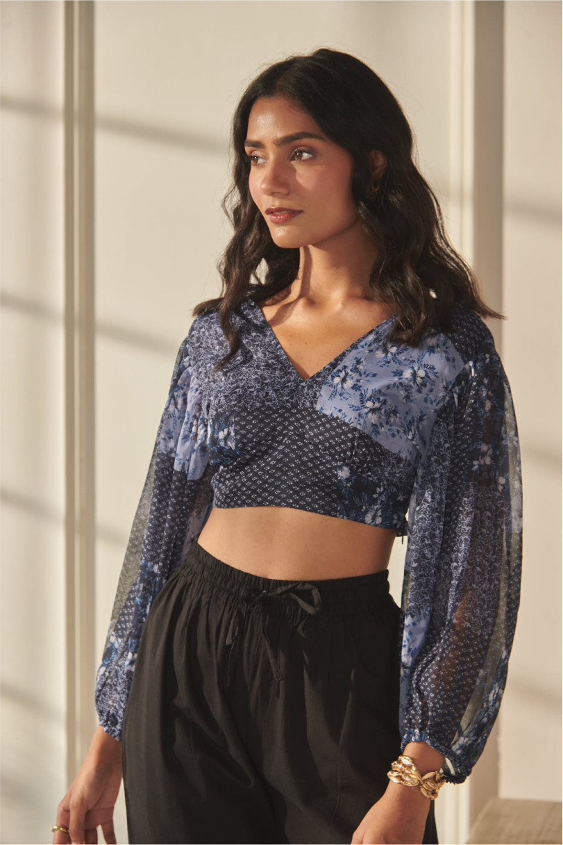 Vanya Top - Blue