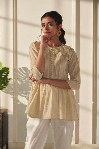 Eshana Top - Cream